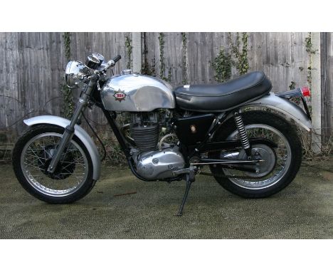 A 1971 BSA B50 SS Special, no registration number, frame number CH 45515. This machine is part of a private collection, and i