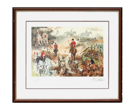 Gillian Harris - Heaven Sent - limited edition print numbered 130/850, signed in pencil to the margin with a pencil sketch of