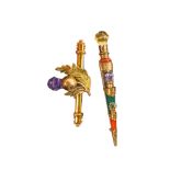 Scottish, Circa 1880, Two brooches