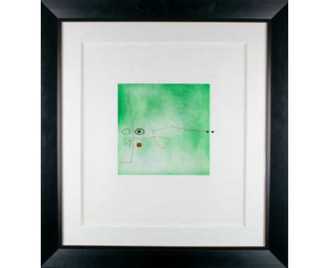 Victor Pasmore (British, 1908 - 1998) Print C from Images on the Wall, 1992 Original etching / aquatint&nbsp; From the 'image