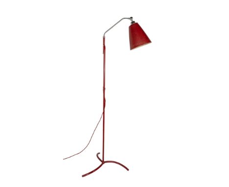 Swedish c.1950s An adjustable floor standing lamp  Dimensions: 49-65 in. (H) 