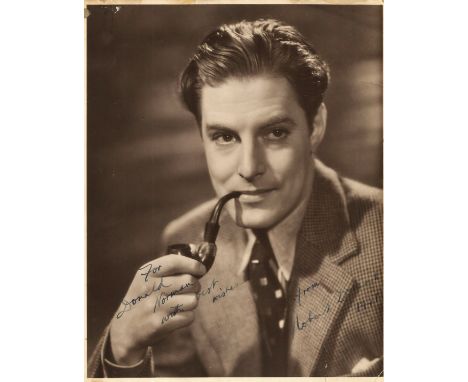 Robert Donat signed vintage 10x8 Goodbye Mr Chips photo. Dedicated. 18 March 1905 - 9 June 1958 was an English actor. He is b