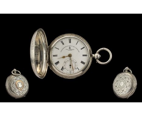 John Forrest London - Chronometer Maker To the Admiralty Large and Impressive Full Hunter Pocket Watch, Fusse Escapement, Hal