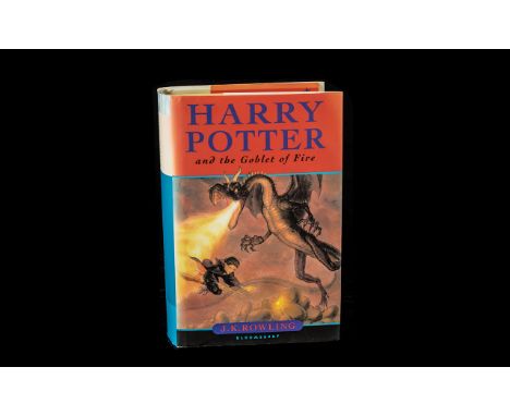 Harry Potter &amp; the Goblet of Fire First Edition 2000.  Inscription print error - page 503, 9th paragraph, ''Dumbledore, c