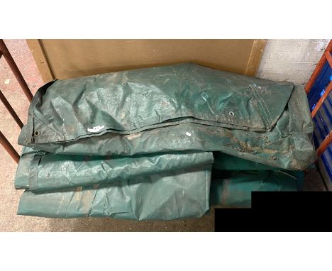 4 TARPAULIN COVERS - A/F