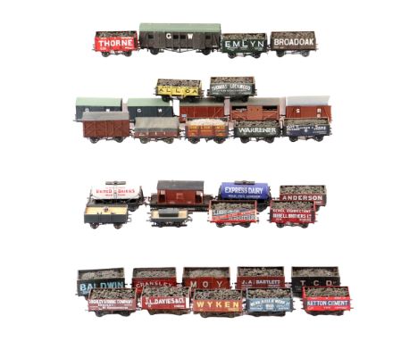 A quantity of EM gauge model railway rolling stock