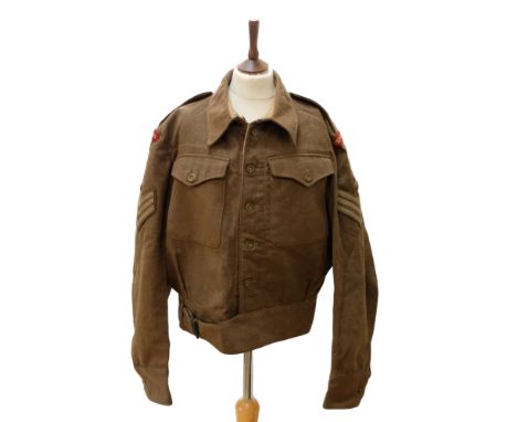  A Second World War Royal Grenadier Guards 1st Infantry Division Battledress Blouse