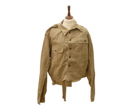 A 1944 British / Indian Army tropical cellular Battledress Blouse