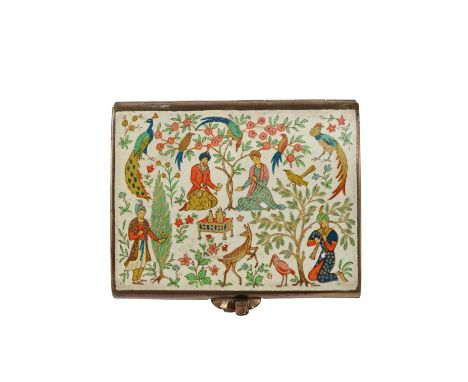 A Stratton Persian pattern powder compact, circa 1950s