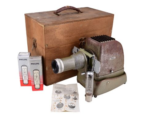 An Aldis slide projector