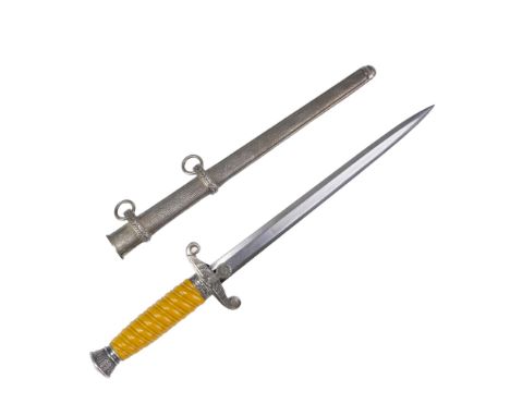 A German Third Reich army officer's dagger by Holler