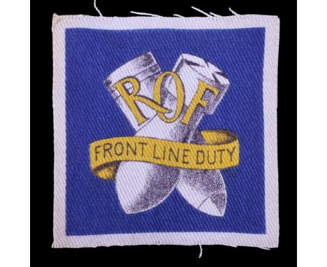 A Royal Ordnance Factory formation sign
