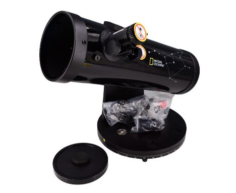 A Bresser "National Geographic" compact astronomical reflector telescope, 114/500