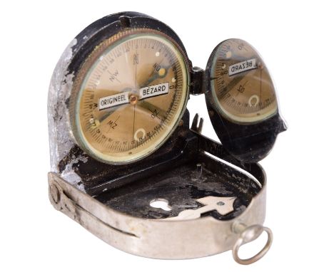 A German Bezard magnetic compass, second quarter 20th Century