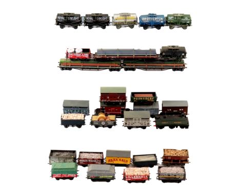 A quantity of EM gauge model railway rolling stock