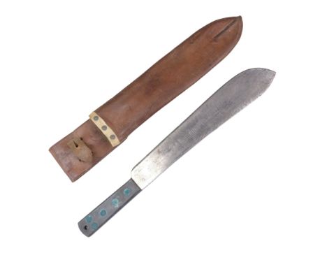 A 1952 British Army machete in 1944 dated scabbard