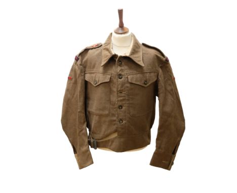 A Force 135 Channel Islands Liberation Force Group Royal Artillery officer's Battledress blouse