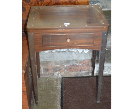 VINTAGE SEWING MACHINE TABLE     