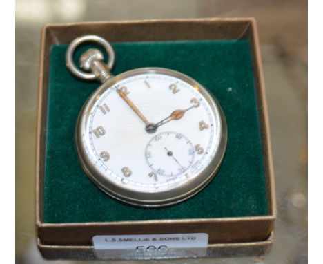 VINTAGE MILITARY POCKET WATCH     