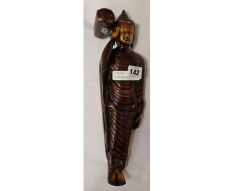 BRONZE ORIENTAL BUDDHA - 35 CMS (H)