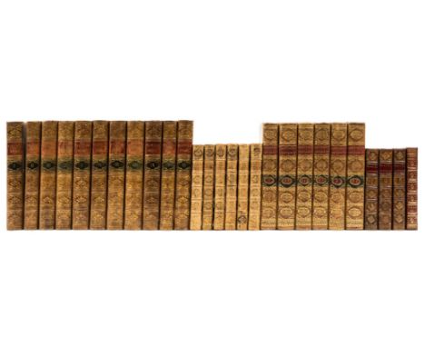 Classics.- Plato. Scripta Graece Omnia..., 11 vol., edited by Immanuel Bekker, engraved portrait frontispiece, text in Greek 