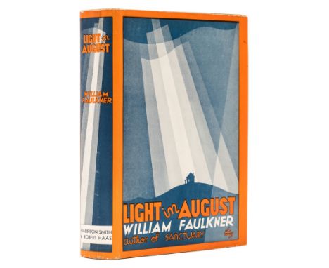 Faulkner (William) Light in August, first edition, first issue with 'Jefferson' for 'Mottstown' on p.340, light browning to e