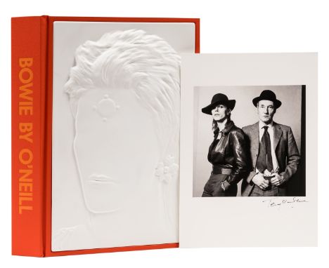 Bowie (David).- O'Neill (Terry ) Bowie by O'Neill, first edition, one of 500 copies, signed inscription by the photographer/a