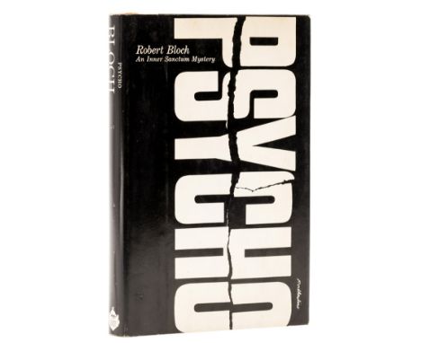 Bloch (Robert) Psycho, first edition, marginal toning, original boards, dust-jacket, light surface soiling to lower panel and