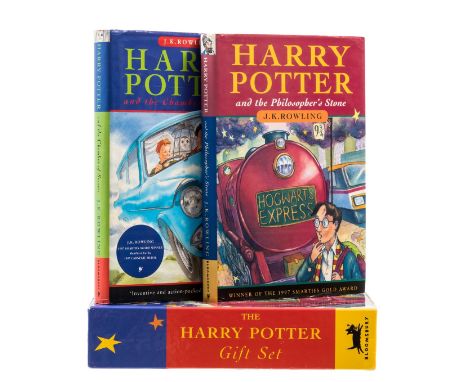 Rowling (J.K.) The Harry Potter Gift Set, 2 vol., comprising Harry Potter and the Philosopher's Stone, fourth printing, jacke