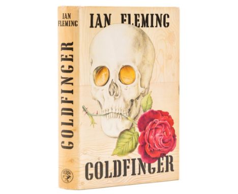 Fleming (Ian) Goldfinger, first edition, original boards with skull design blocked in gilt and blind, spine lettered in gilt,