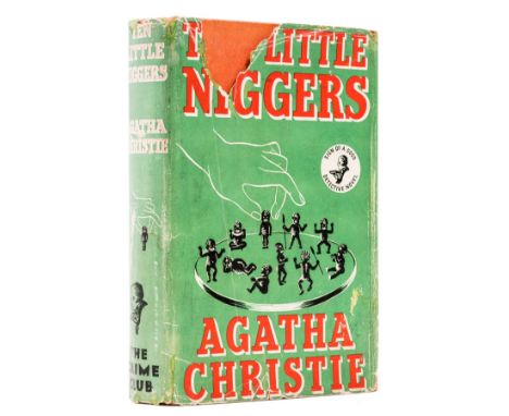 Christie (Agatha) Ten Little Niggers, first edition, author's cut signature laid down to endpaper, 2pp. advertisements at end