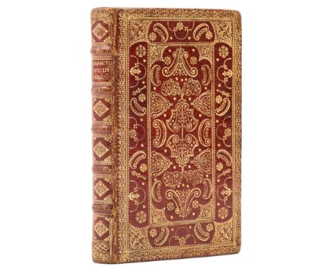 Amsterdam Binding.- Francius (Petrus) Specimen eloquentiae, title in red and black, with early ink initials WJK, small portio