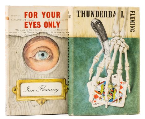 Fleming (Ian) For Your Eyes Only, original boards with eye design in white to upper cover, spine lettered in gilt, dust-jacke