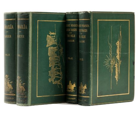 Africa.- Baker  (Sir Samuel White) The Albert N'Yanza, Great Basin of the Nile, and Explorations of the Nile Sources, 2 vol.,