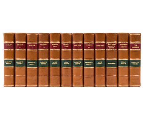 Brontë (Charlotte, Emily and Anne) Novels of the Sisters Brontë, 12 vol., "Thornton Edition", edited by Temple Scott, one or 
