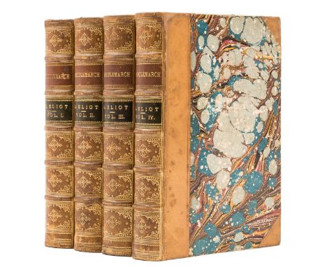 [Evans (Mary Ann)], "George Eliot". Middlemarch. A Study of Provincial Life, 4 vol., first edition in book form, half-titles 