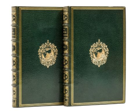 [Laujon (Pierre)] Les a propos de societe ou chansons, 2 vol., engraved frontispieces, engraved titles, 2 small engraved vign