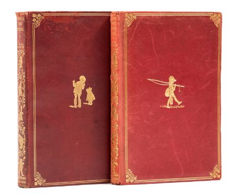 Milne (A. A.) Winnie the Pooh, ownership and gift inscriptions to front free endpaper and half-title, light finger-soiling an