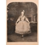 After John Everett Millais, 'A Minuet', mezzotint on India paper, with Print Sellers Association