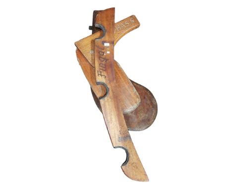 VINTAGE BOAT RUDDERS