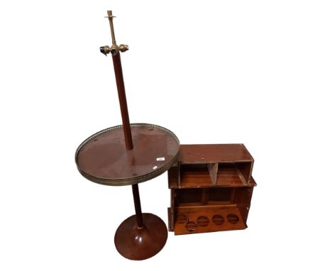 DUMB WAITER LAMP AND YACHT CUPBOARD 