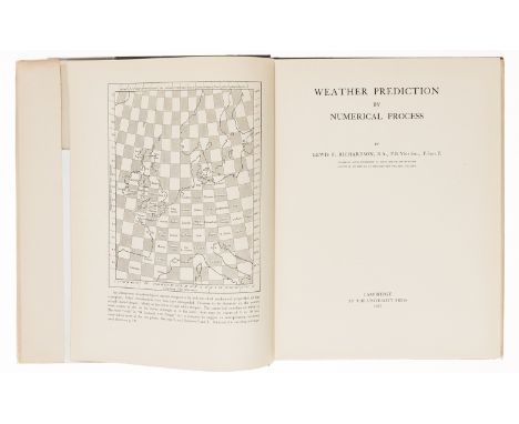 Meteorology.- Richardson (Lewis F.) Weather Prediction by Numerical Process, first edition, frontispiece, diagrams and illust