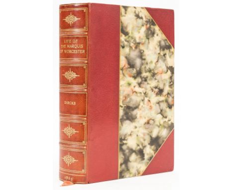 Dircks (Henry) The life, times and scientific labours of the second Marquis of Worcester, first edition, plates (1 folding), 