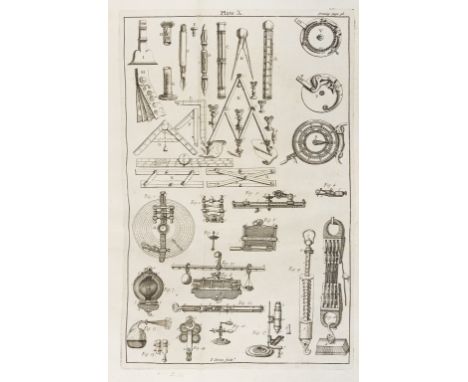 Bion (Nicolas) The Construction and Principal Uses of Mathematical Instruments, translated and edited by Edmund Stone, first 