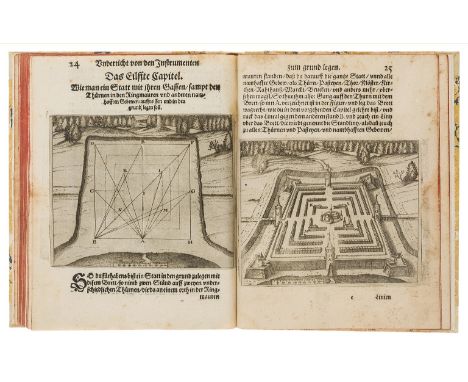 Zubler (Leonhard) Novum Instrumentum Geometricu: Das Ist Kurtzer Unnd Grundtlicher Bericht, Alle Weite, Breite, Höhe, Und Tie