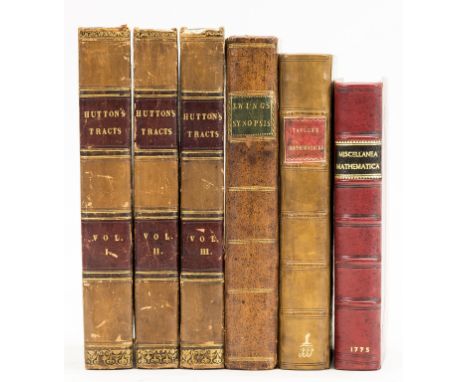 Hutton (Charles) Miscellanea mathematica: consisting of a large collection of curious mathematical problems, and their soluti