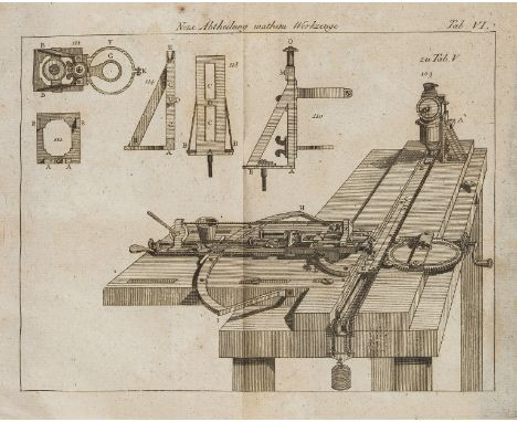 Chaulnes (Michel Ferdinand d'Albert d'Ailly, duc de) Neue Art, mathematische und astronomische Instrumente abzutheilen, first