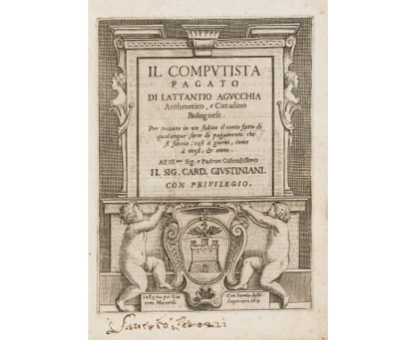 Agucchia (Lattanzio) Il computista pagato ... Per trovare in un subito il conto fatto di qualunque sorte di pagamento, che si