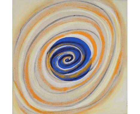 Terry FROST (1915-2003) Oil on canvas "spiral" - Sizes: H 630mm L 630mm - Weight (K): 1,59kg - Condition: at first sight - g