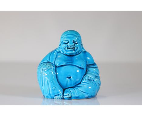  China blue porcelain Buddha - Sizes: H 145mm L 130mm - Weight (K): 0,41kg - Condition: at first sight - good condition - no 
